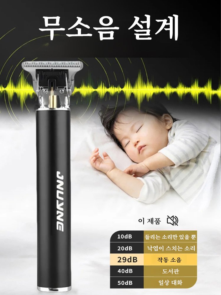 SmoothCut™ 프리미엄 이발기 - 1분 만에 완벽한 스타일링, 자극 없는 깔끔한 면도