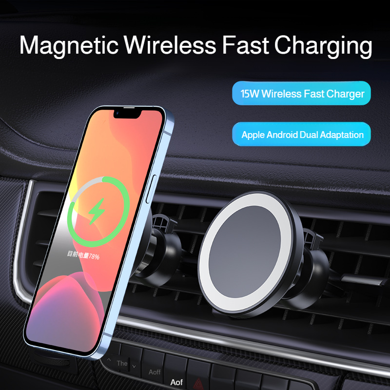 Smart fast charging for Apple and Android phones, car wireless charger