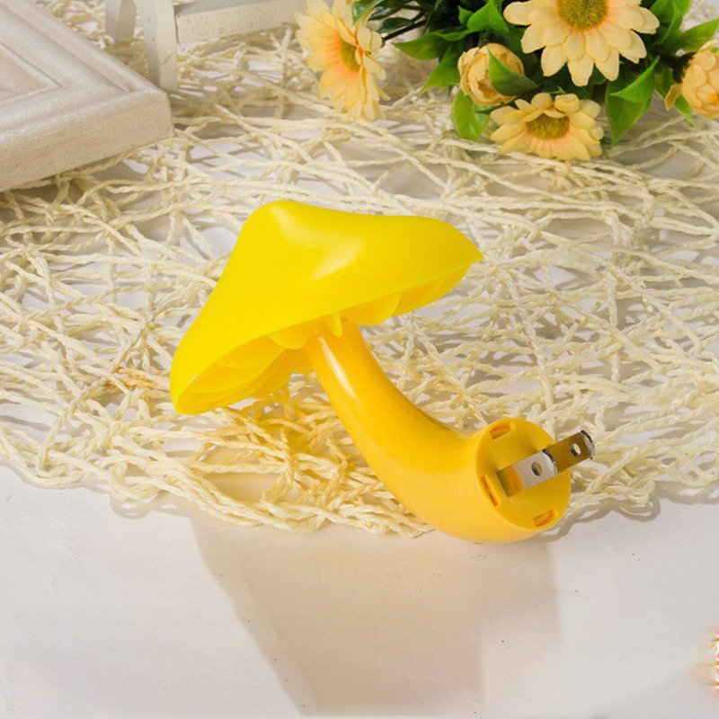 Wall Lamp Mushroom Shape Night Light for Home
