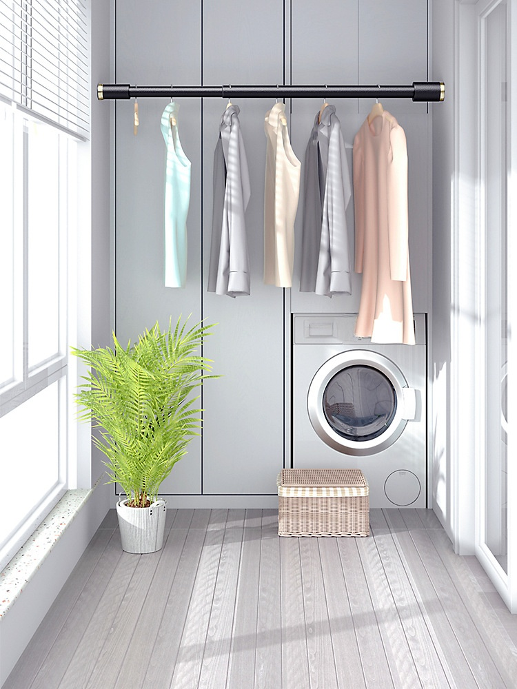 バネ式突っ張り棒