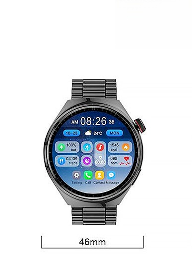 スチールバンドWatch4 Pro血糖測定スマートウォッチ