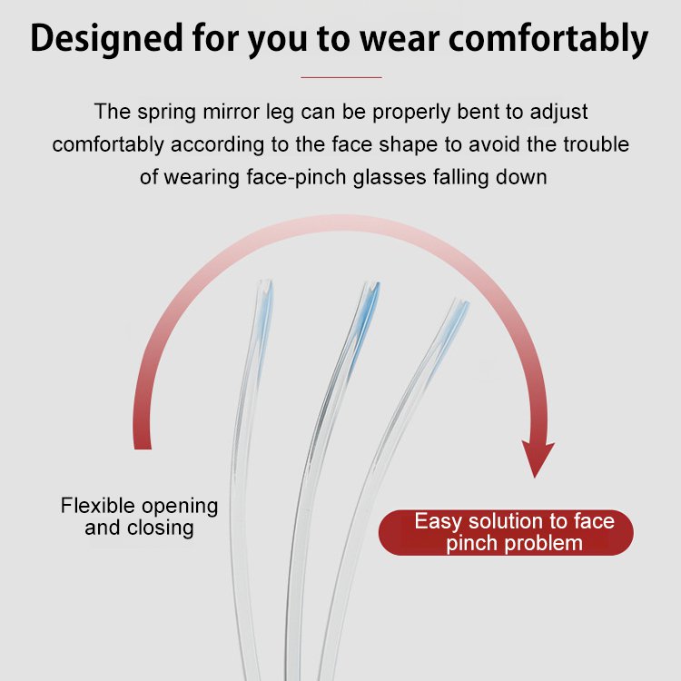 Metal Optical Half Frame HD Reading Glasses