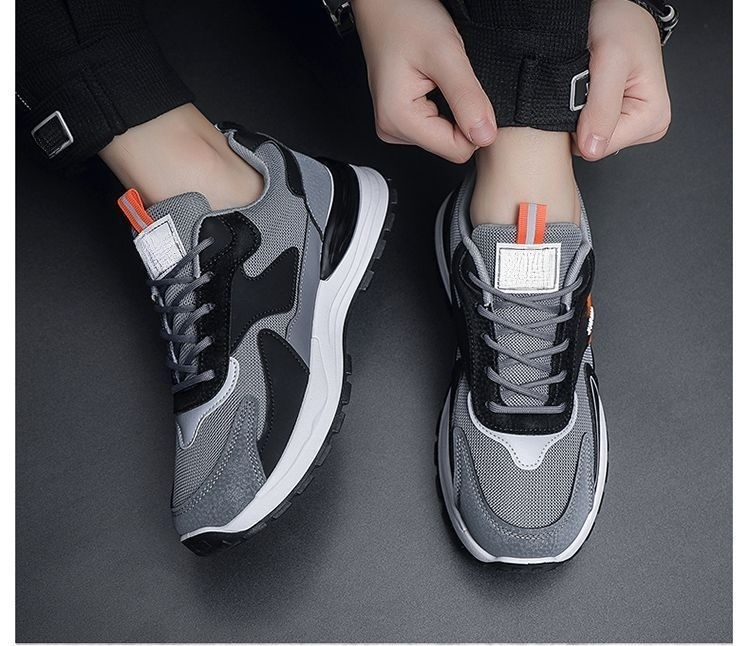 夏用軽量メンズスポーツシューズサイドビュー