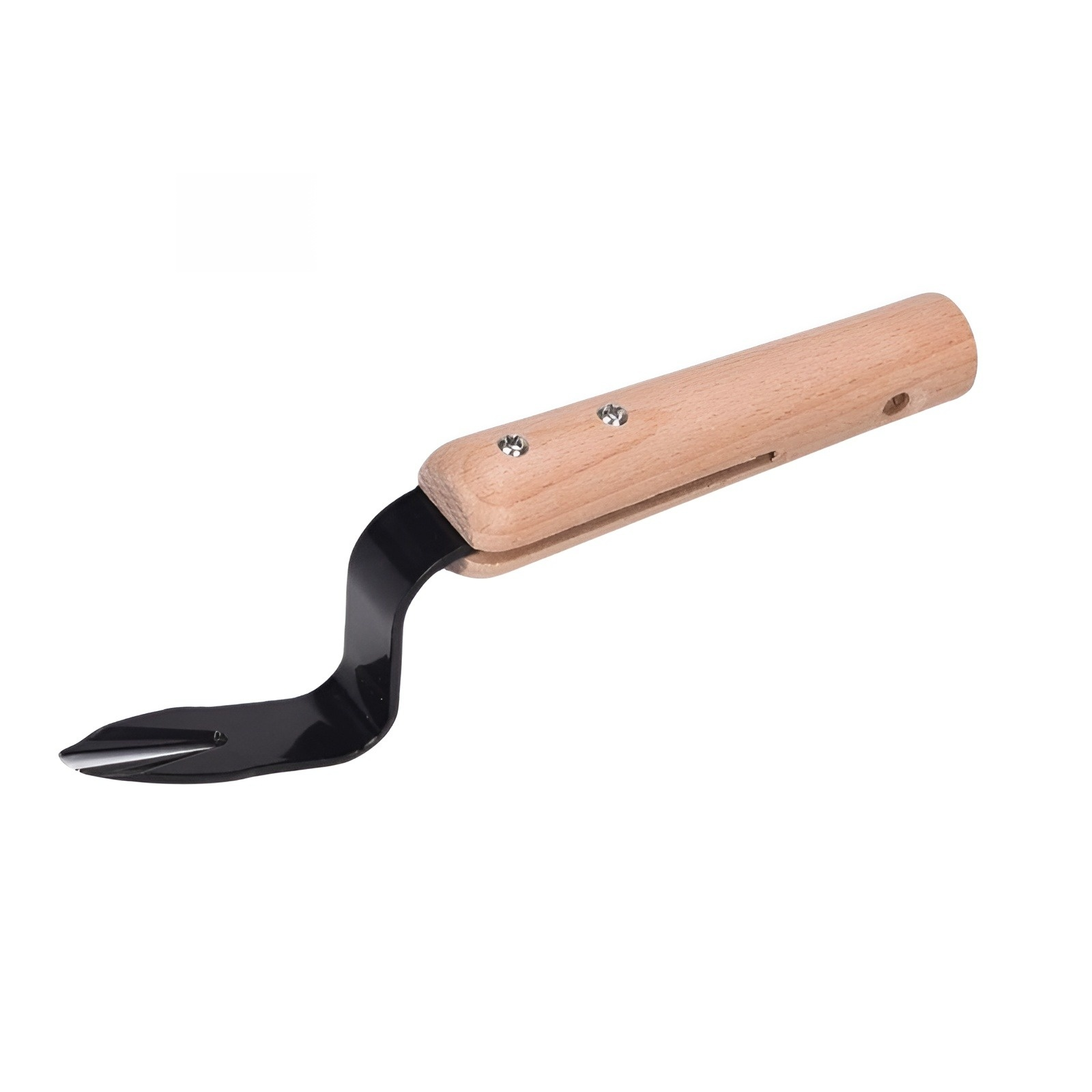 木製ハンドル、フルスチール製草引きフォーク