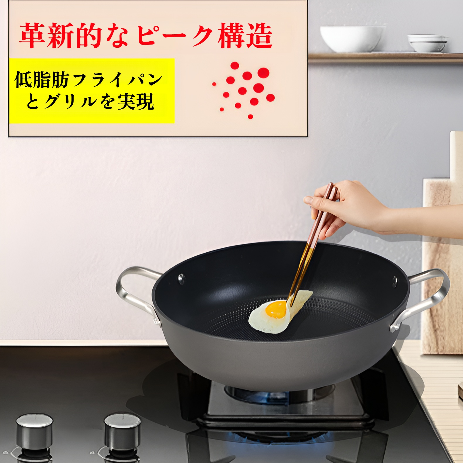 シーフードシチュー鍋、鋳物ホーロー鍋、浅型シチュー鉄鍋、昔ながらの鉄鍋、家庭用テフロン加工シチュー鍋、スープ鍋、両耳鉄鍋