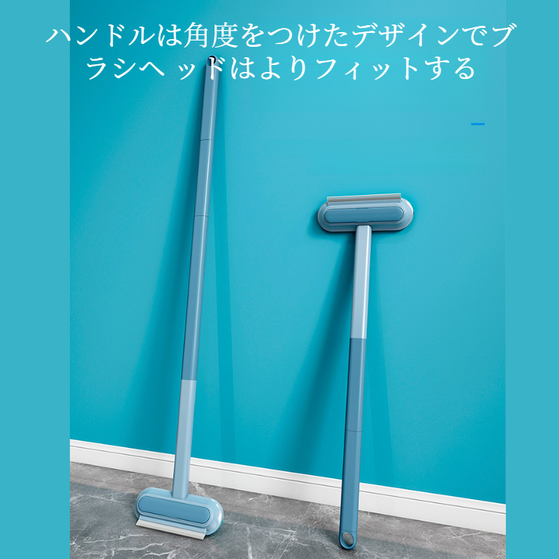 家庭用窓クリーナー 窓拭き用掃除道具 両面ブラシ スクリーンブラシ 高層ガラスワイパー