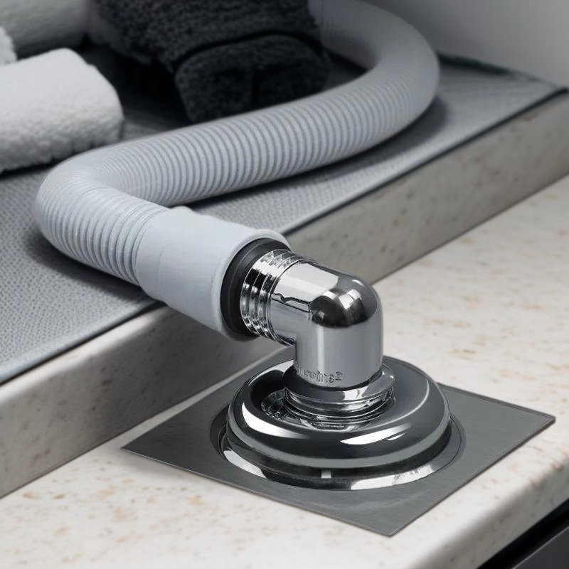 Special floor drain joint for washing machine drain pipe