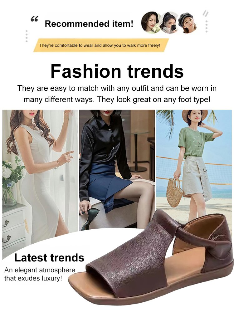 Handmade leather sandals