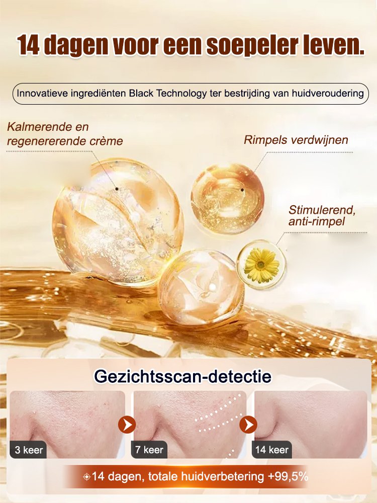 【Rimpelverwijdering in seconden】Ectoin anti-aging serum