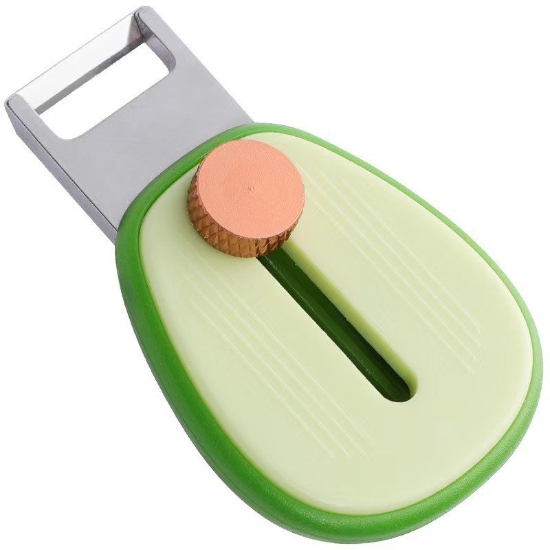 Portable Avocado Peeler, Mini Retractable Stainless Steel Skin Remover