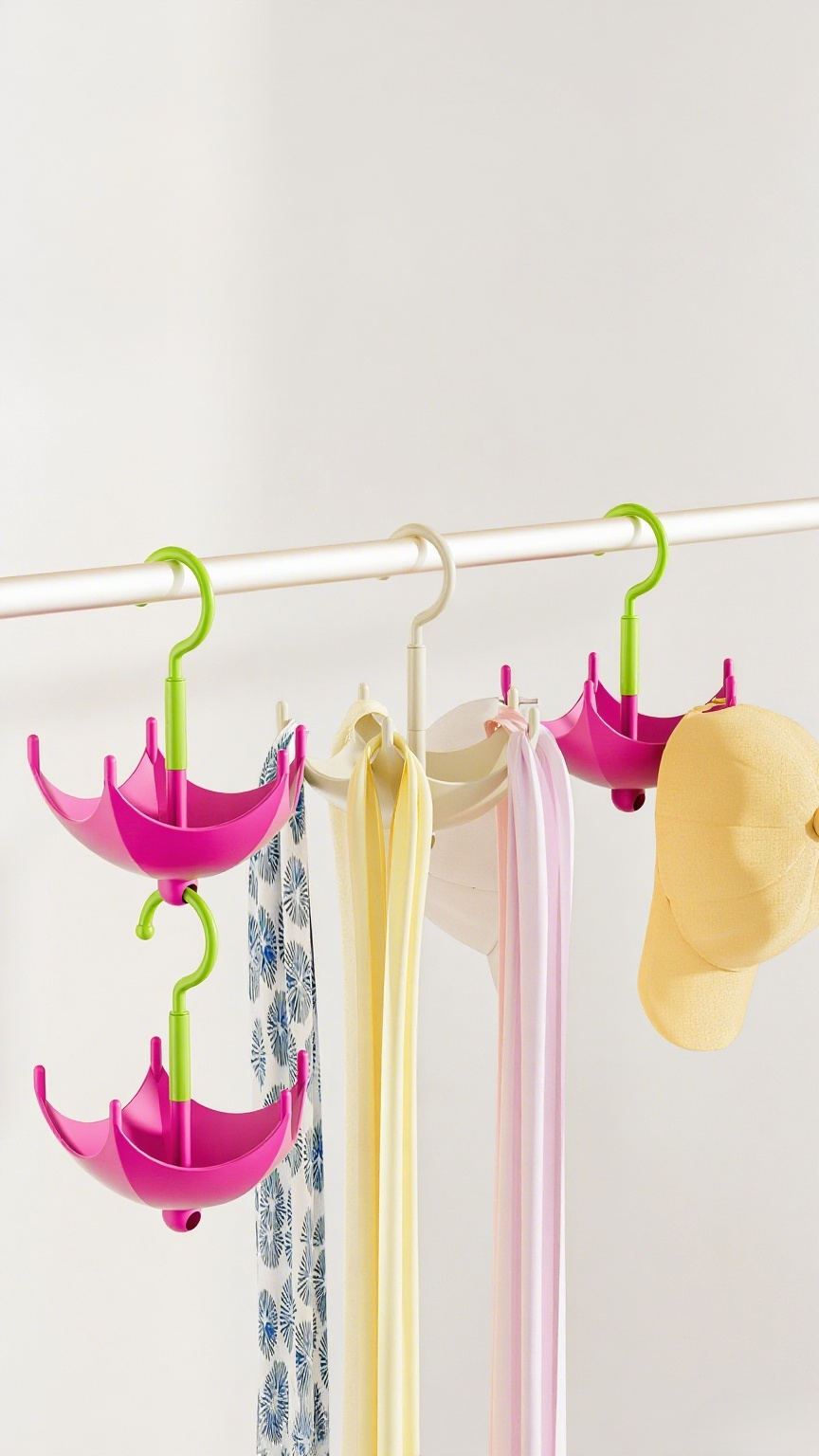 캡과 나시를 함께 정리하는 다용도 걸이