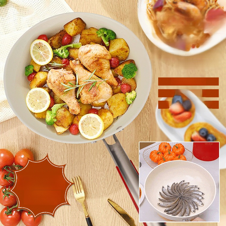 焦げ付き防止シェルセラミック鍋