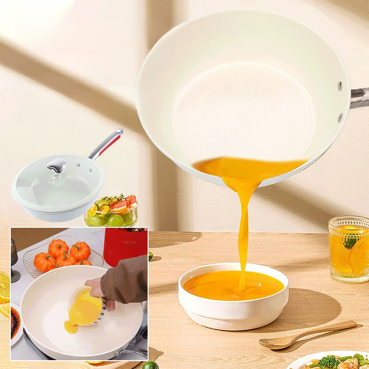 焦げ付き防止シェルセラミック鍋