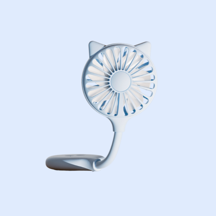 輕量USB小風扇家用吸盤迷你桌上型風扇