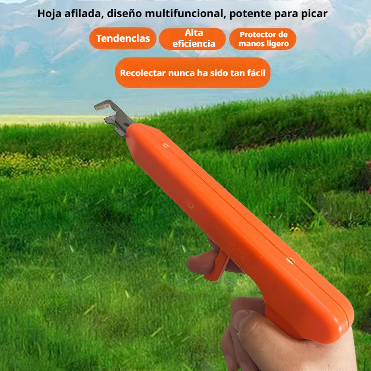 Herramienta de mano multifuncional para cosecha de verduras y frutas