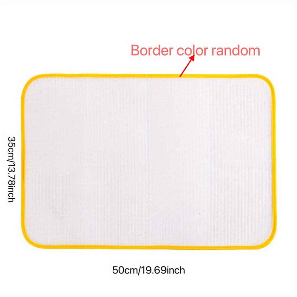 Ironing board with anti-burn cloth protector