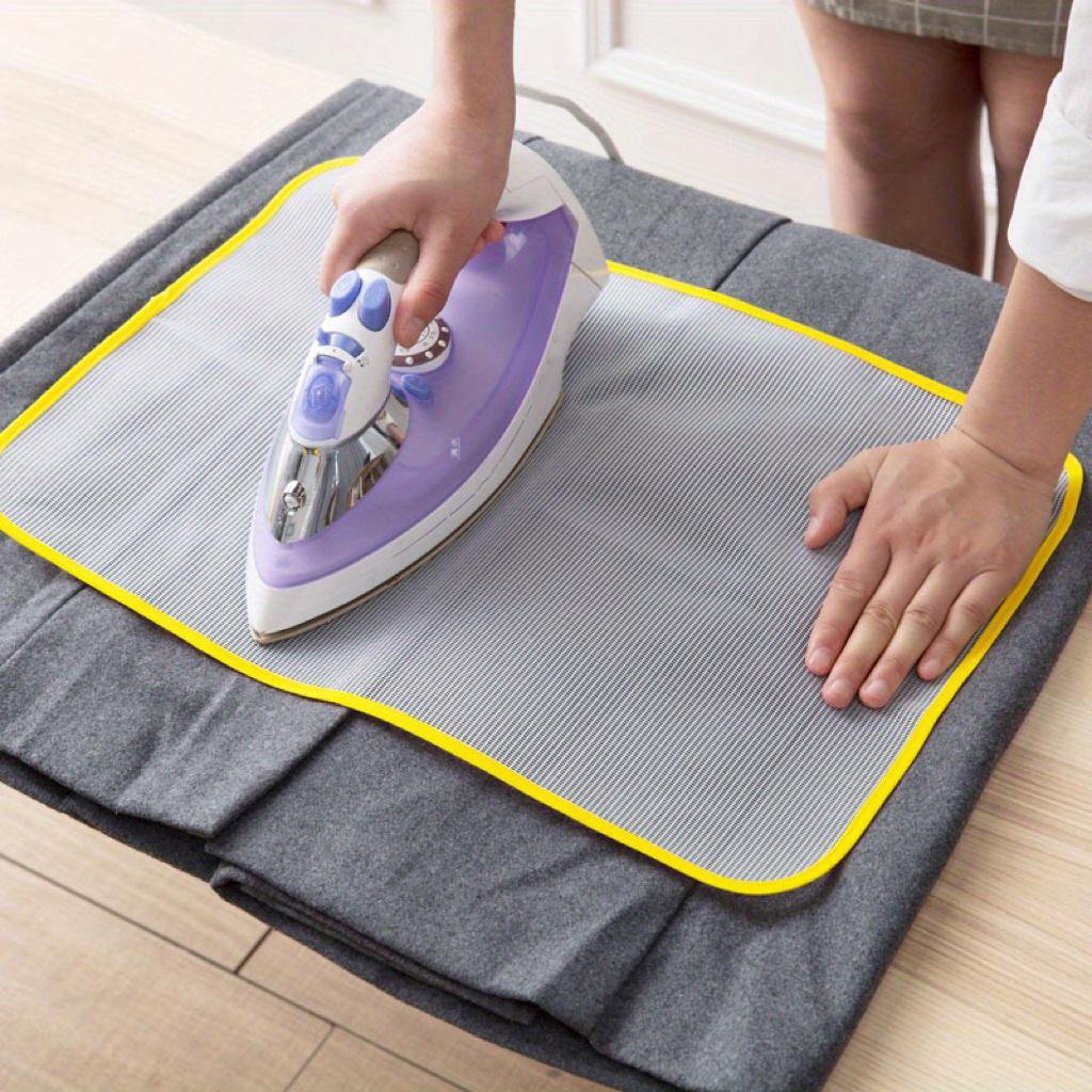 Heat resistant ironing board and cloth guard set