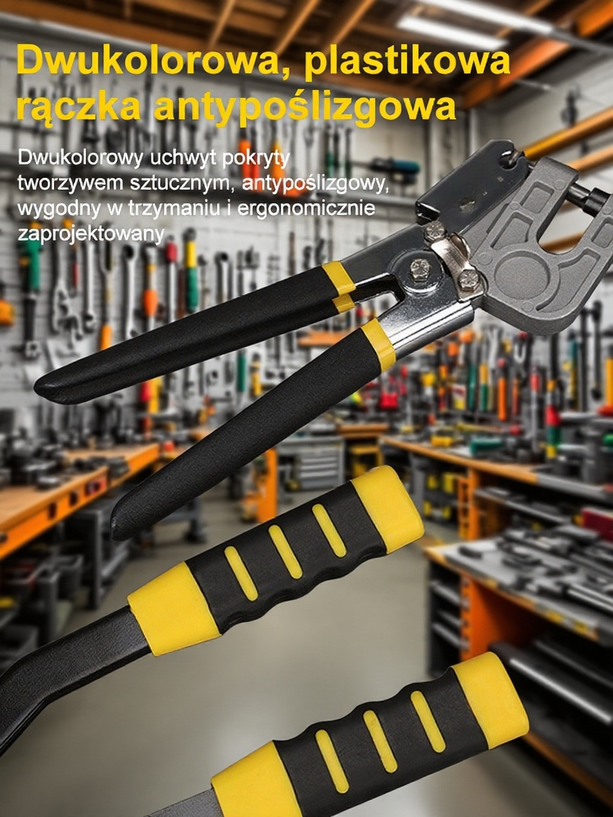 Ręcznie kute aluminiowe szczypce do profili