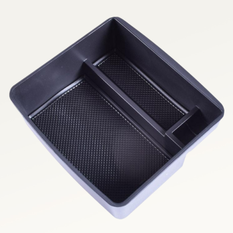 Central armrest storage box