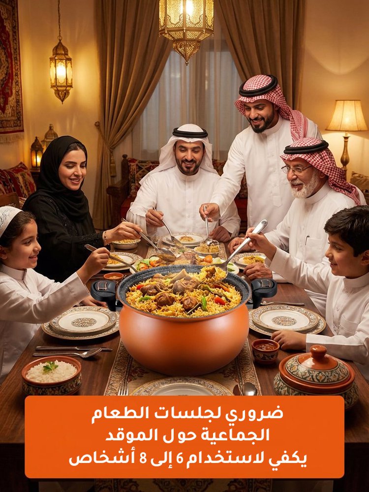 قدر الضغط متعدد الاستخدامات بسعة كبيرة