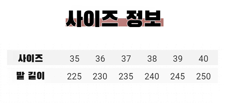 트렌디한 프렌치 스타일 여성 슈즈