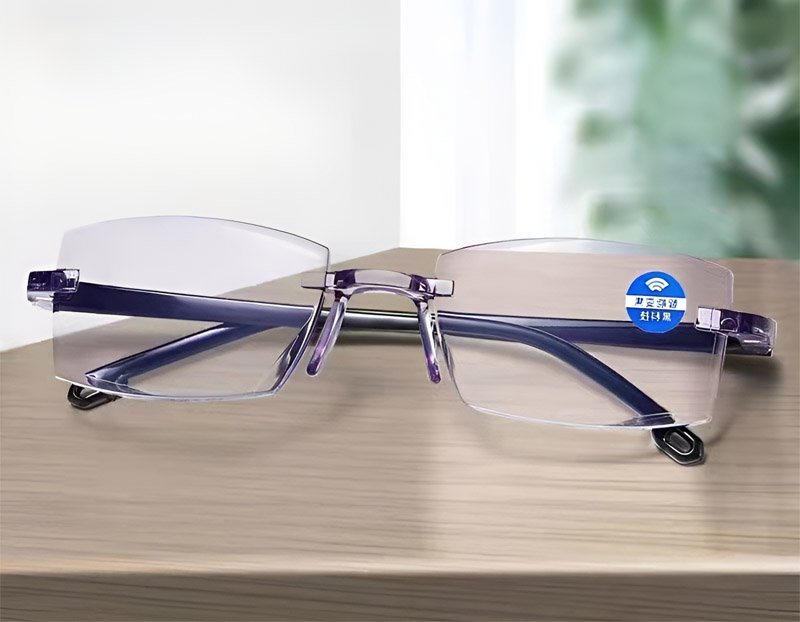 Gafas de lectura a prueba de radiación con tecnología negra