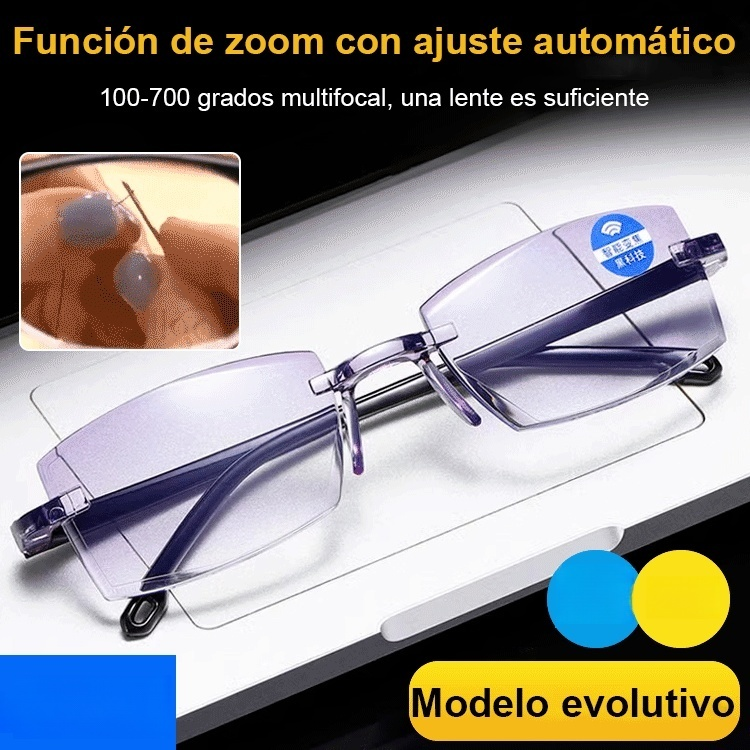 Gafas de lectura a prueba de radiación con tecnología negra