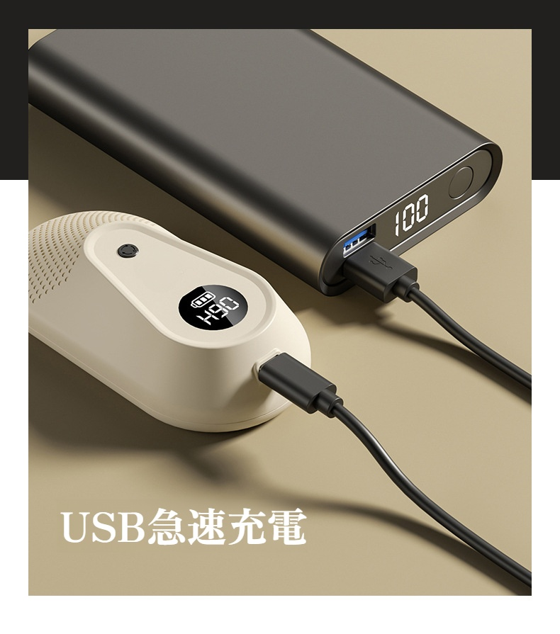 車内の空気を清潔にする消臭剤 空気清浄機能付き