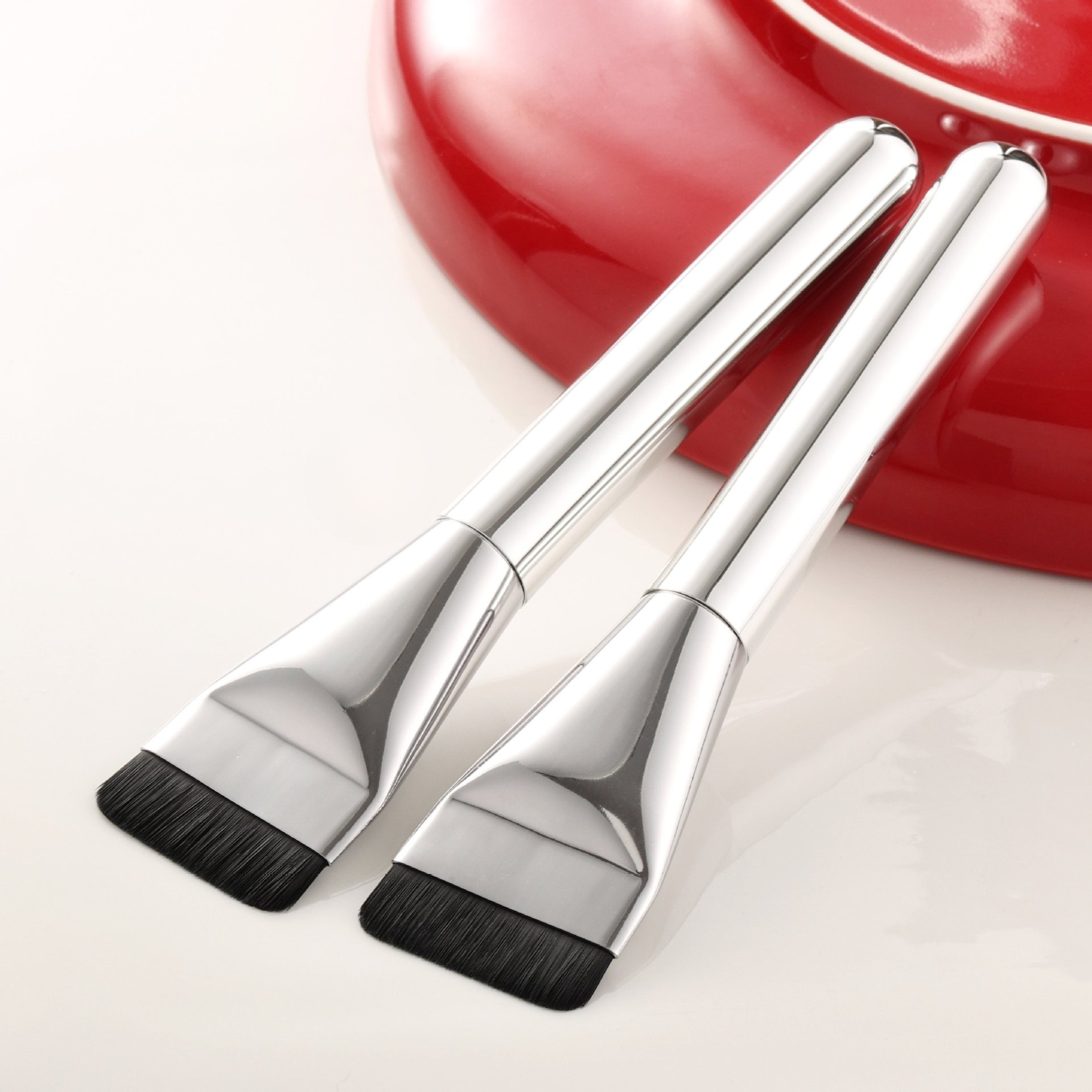 一支平頭粉底刷套裝