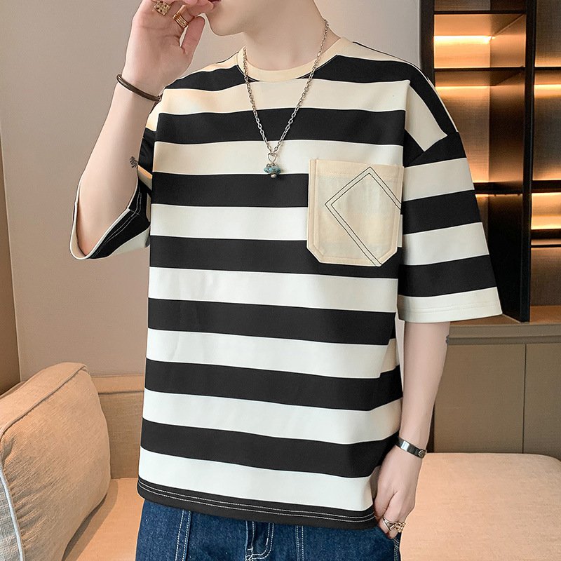 Nové letní pánské tričko s krátkým rukávem