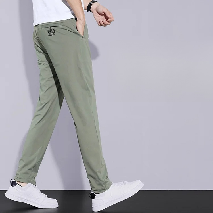 Verano pantalones de seda de hielo ultra delgados y transpirables