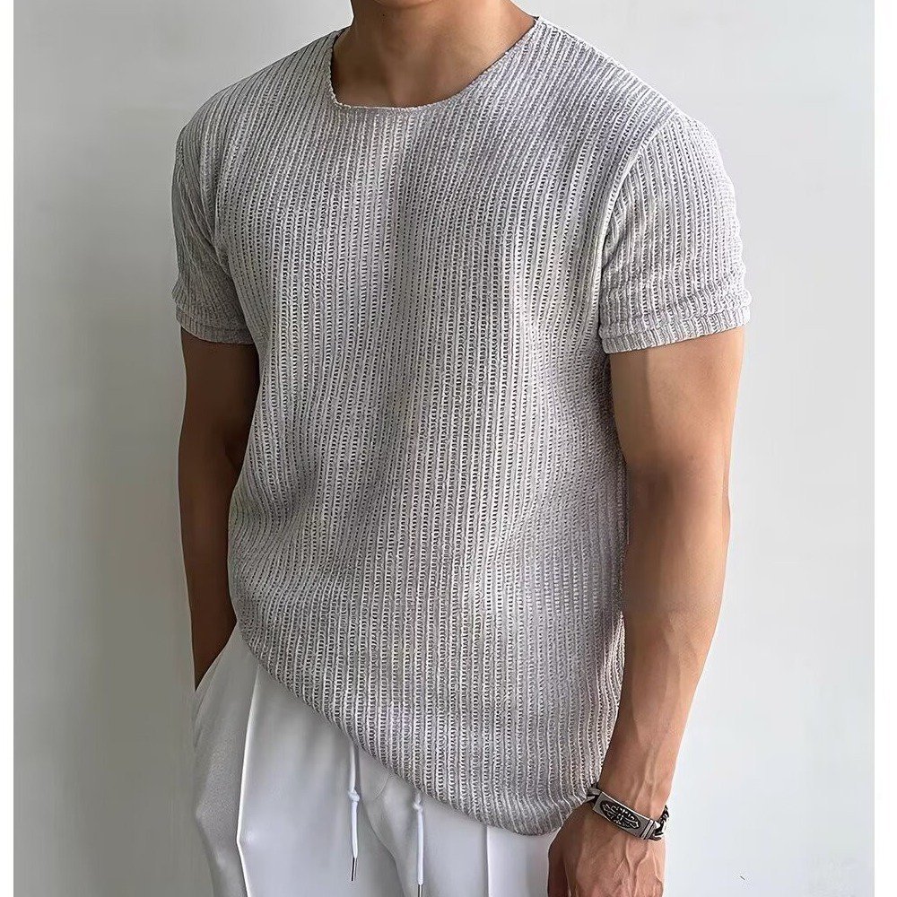 Letní tenké nakládací tričko