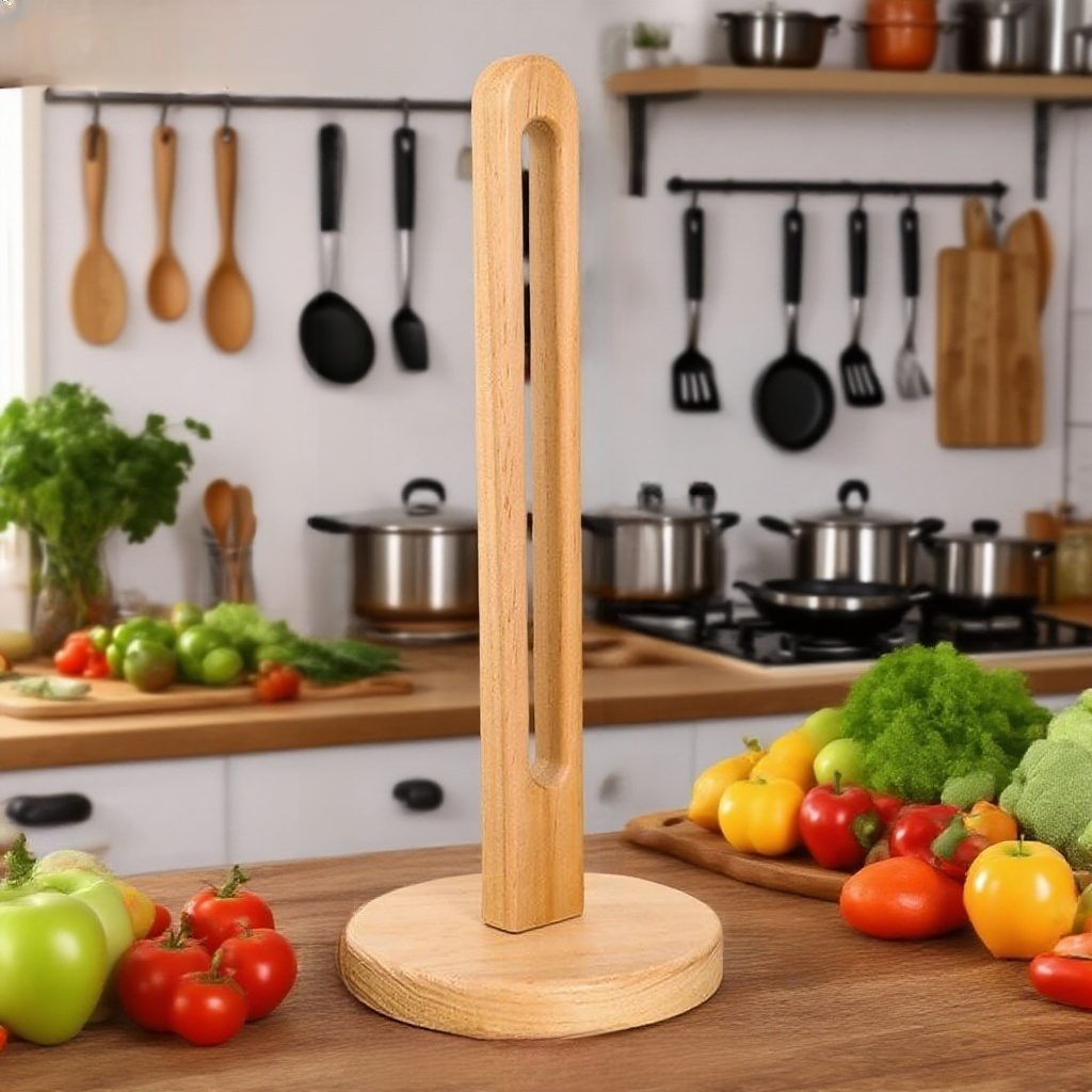 주방 실목 입식 두루마리 종이 수납대