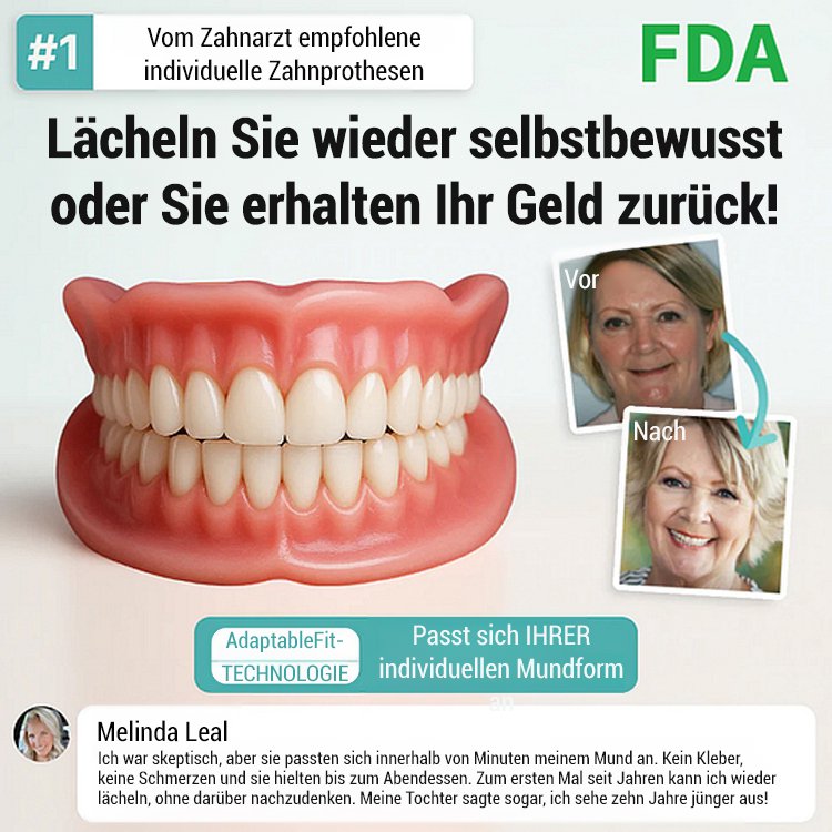 【3-in-1】Zahnersatz-Verschönerungsset