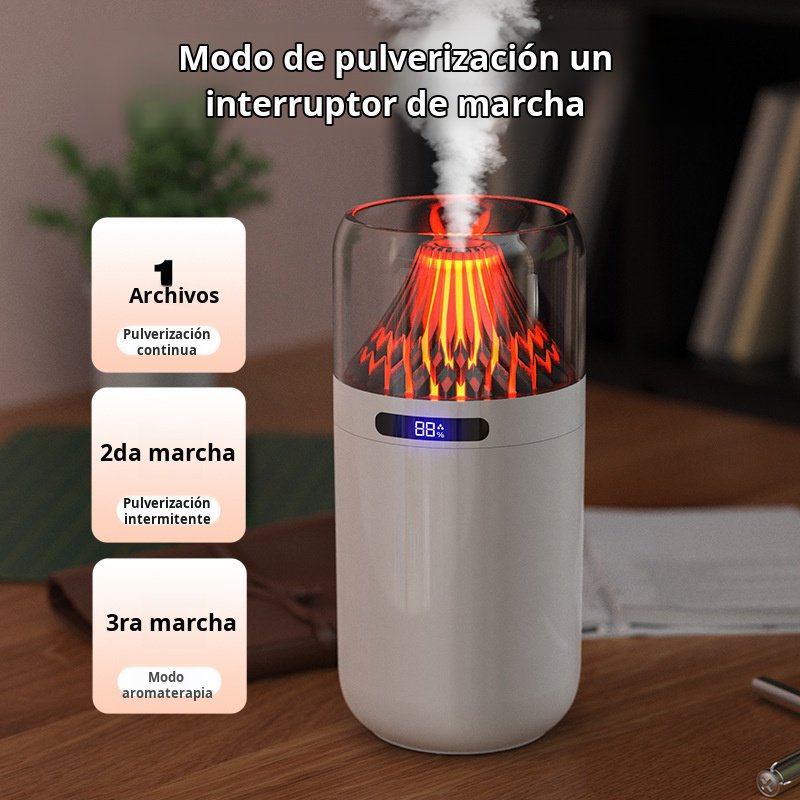 Humidificador pequeño silencioso para hogar, dormitorio, oficina, escritorio, máquina de aromaterapi