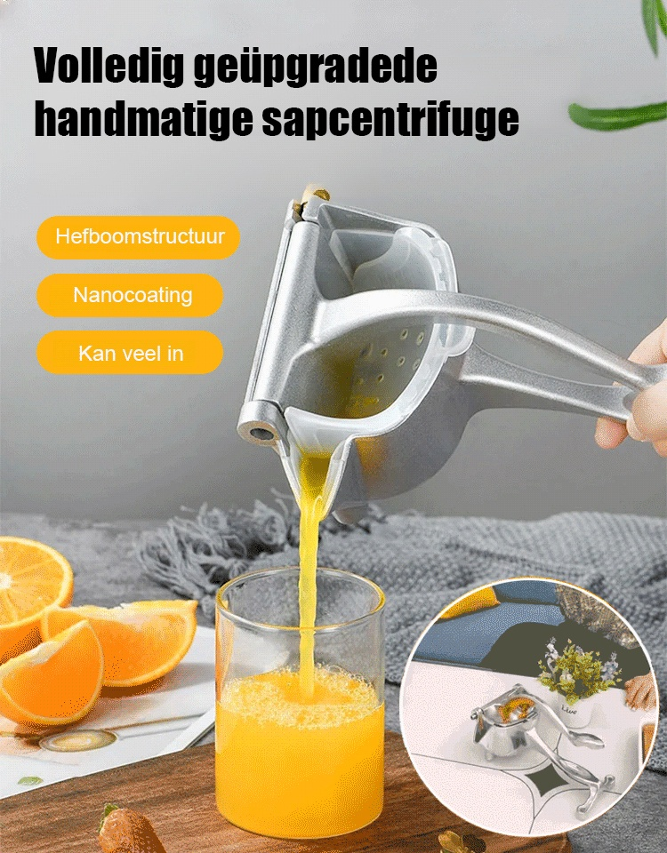 Originele Smaak Multifunctionele Handmatige Juicer