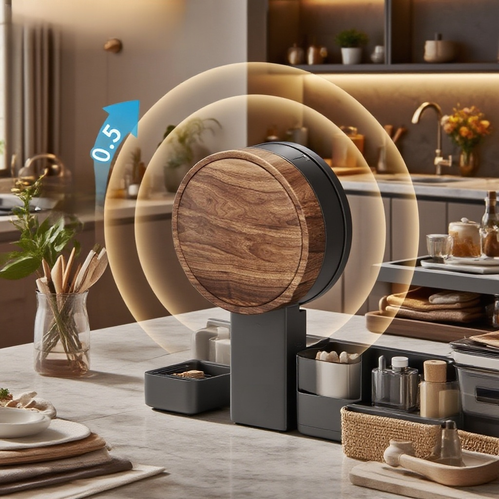 Walnut suction cup hook