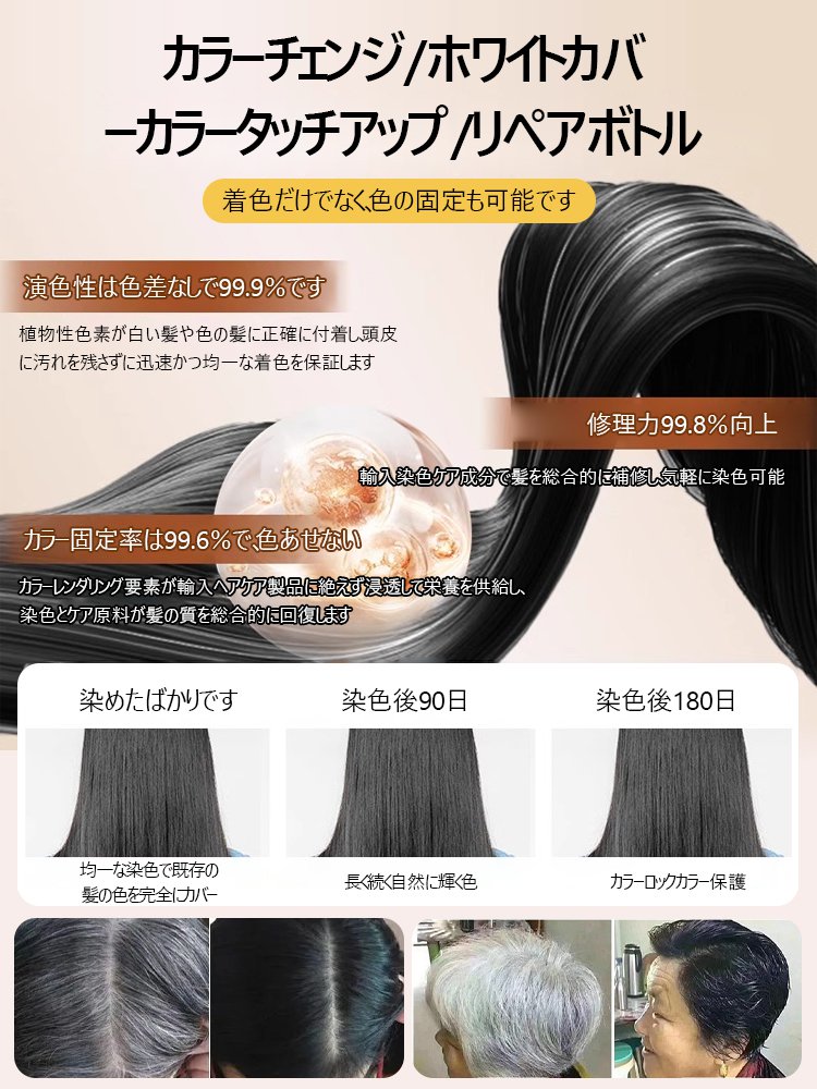 植物単剤フローラル染め