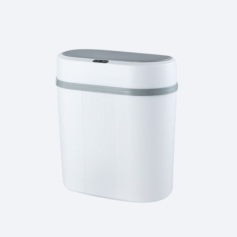 Electric induction covered intelligent garbage bin