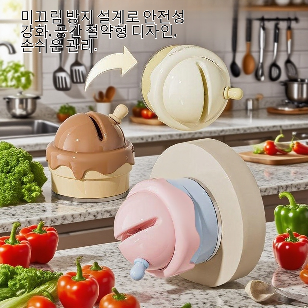 회전 흡착 가정용 주방 연마기