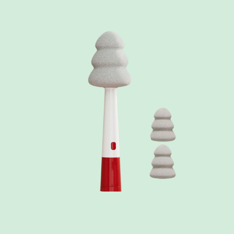 ロングハンドル抗菌カップ洗浄ブラシ・3 in 1哺乳瓶クリーナー