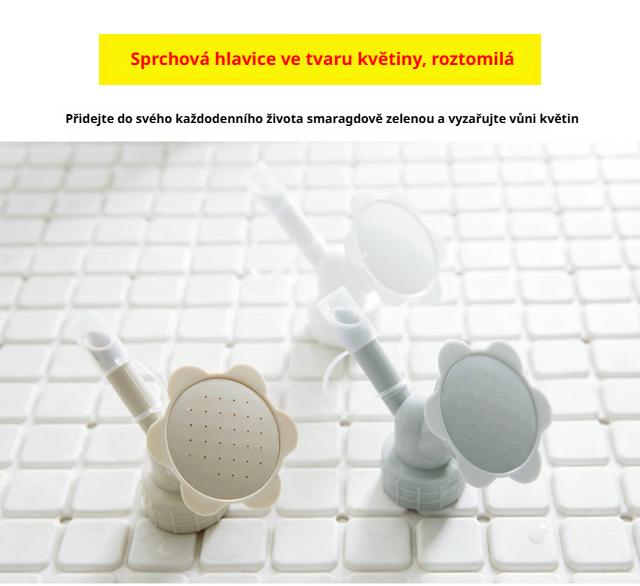 Snadná péče o rostliny s rozprašovací hlavicí