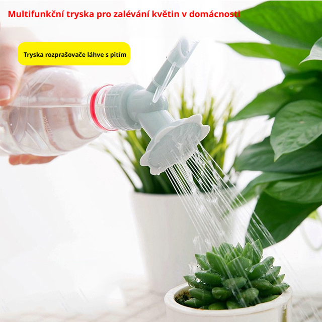 Domácí zavlažovací rozprašovací hlavice na květiny