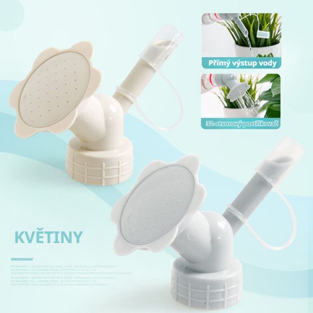 Domácí zavlažovací rozprašovací hlavice na květiny