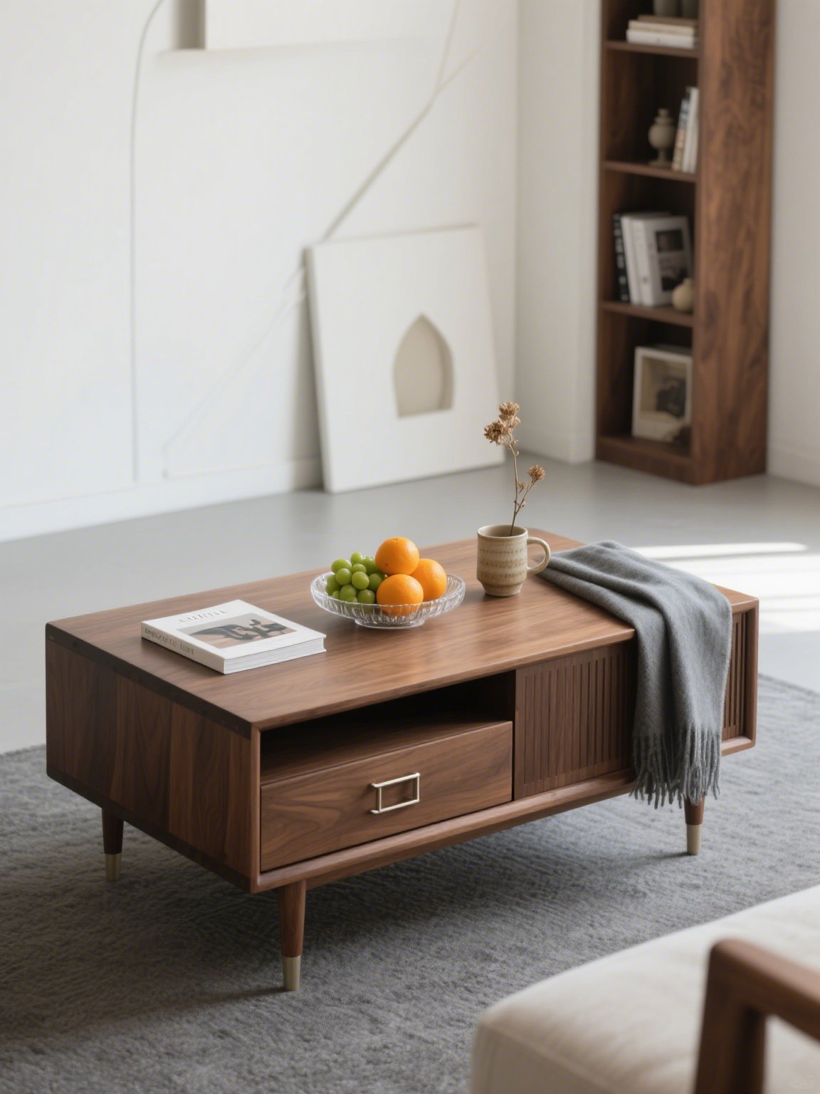 リビングルーム収納コーヒーテーブル