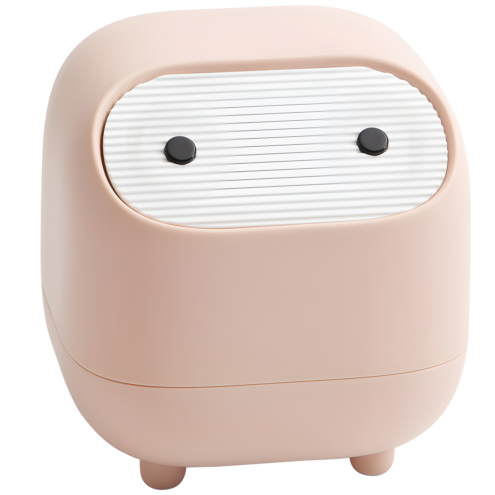 デスクトップゴミ箱 オフィス用 蓋付き プッシュ式 ミニ収納ボックス