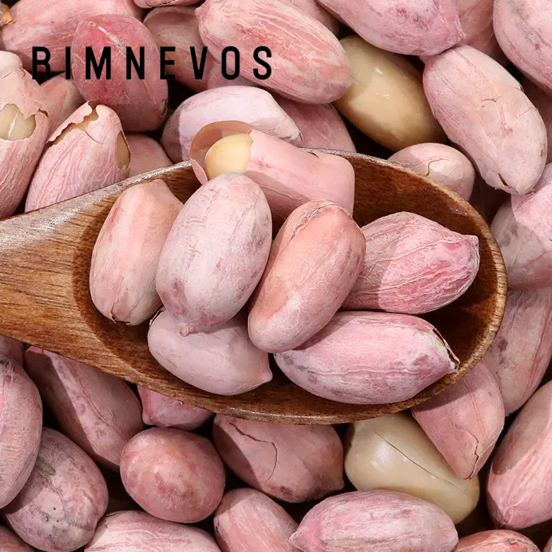 香ばしい焼きピーナッツの盛り付け写真