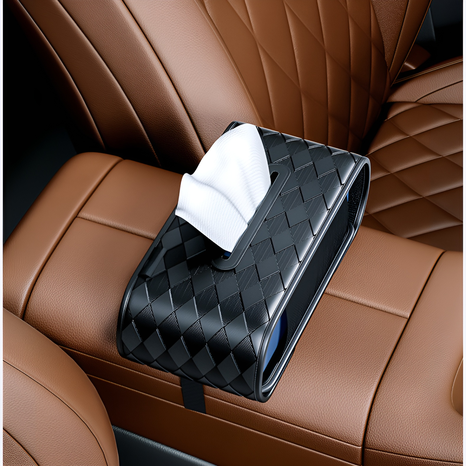 おしゃれな車用ティッシュケースのデザイン
