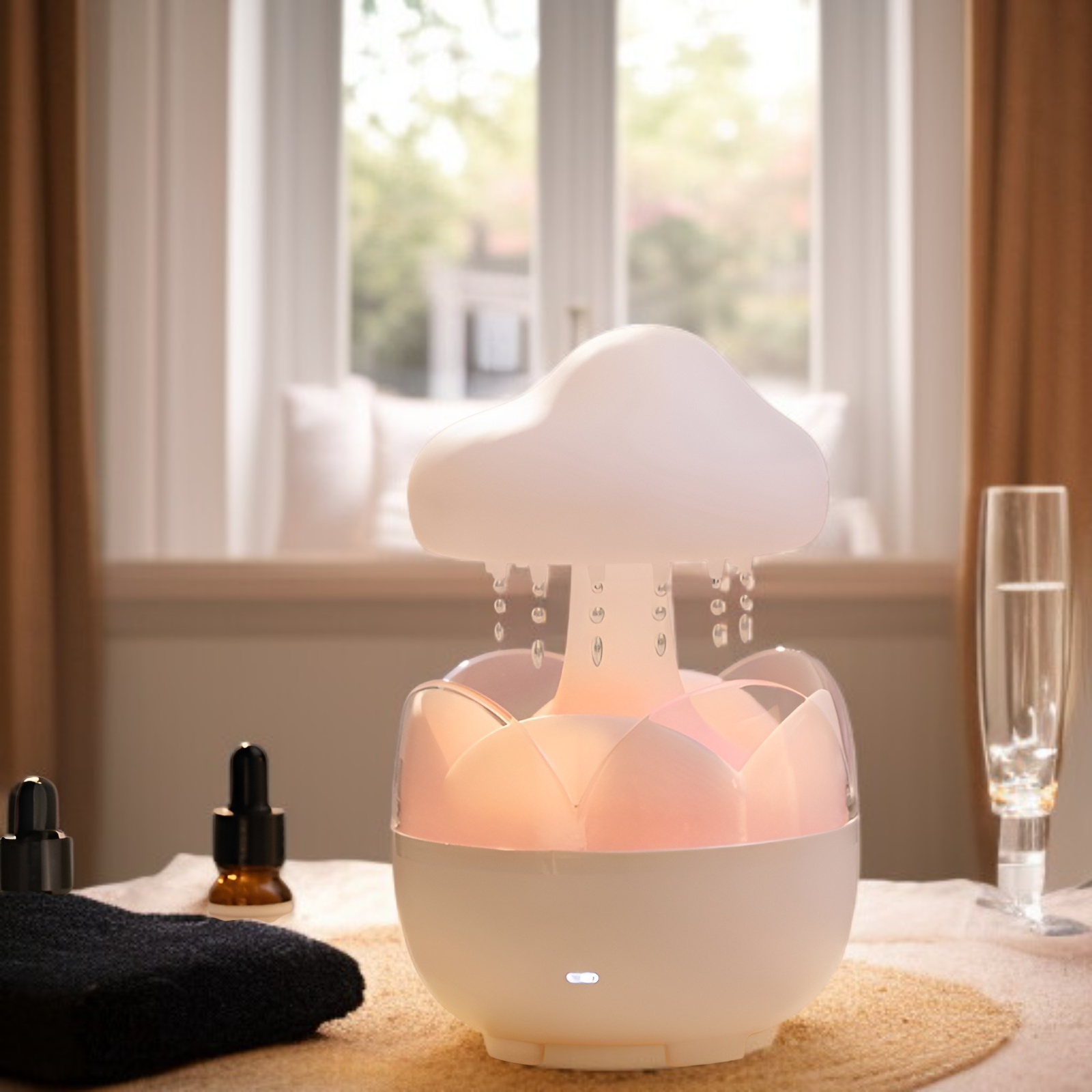 Design Diffuser in Tropfenform, ideal für Wohnung und Schlafzimmer