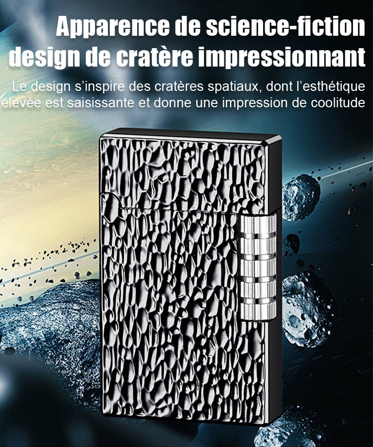 Briquet à feu ouvert de meule à bruit élevé côté cratère